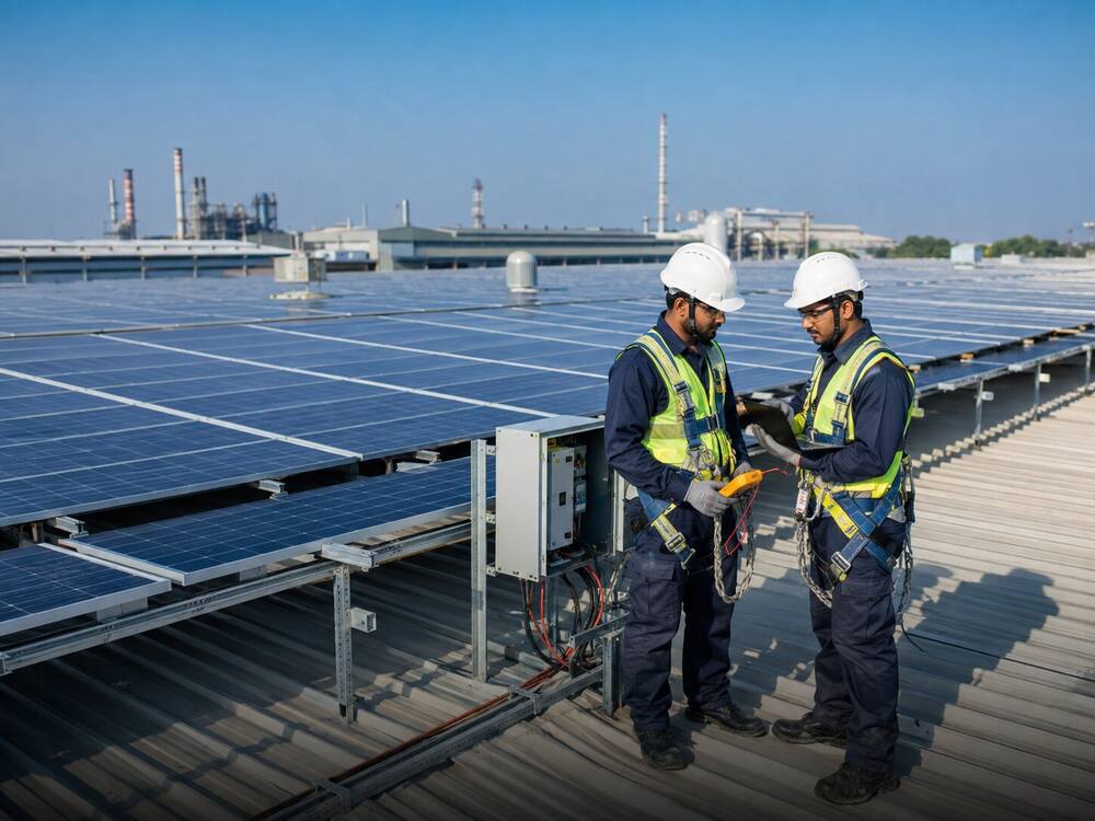 Solar EPC installation